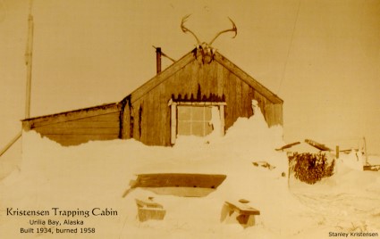 Kristensen Trapping Cabin, Urilia Bay, Alaska