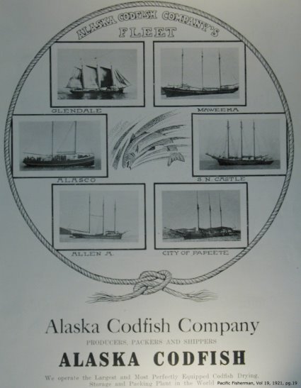 Alaska Codfish Company, Fleet