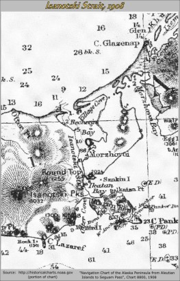 Isanotski Strait, 1908