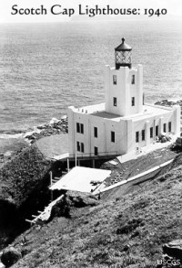 Scotch Cap Lighthouse, 1940